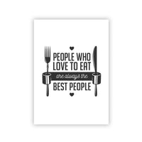 Kitchen Decor Food Quote Canvas Painting Wall Art-paint-Golonzo