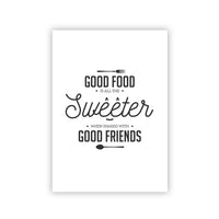 Kitchen Decor Food Quote Canvas Painting Wall Art-paint-Golonzo