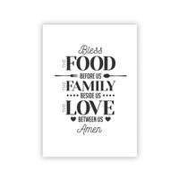 Kitchen Decor Food Quote Canvas Painting Wall Art-paint-Golonzo