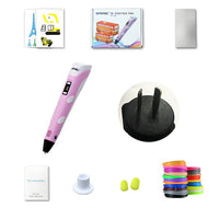 3D Printing Pen Led Screen Filament Creative Toy-3D Pen-Golonzo