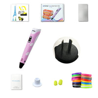 3D Printing Pen Led Screen Filament Creative Toy-3D Pen-Golonzo