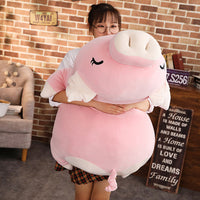 Hot Ultra Soft Squishy Giant Piggy Doll Lying Sleepy Plush Animal Toy-Stuffed Animals-Golonzo