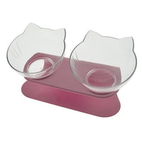 Cat Bowl With Stand Pet Feeding-Cat Supplies-Golonzo