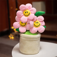 30cm Sunflower Flowerpot Plush PP Cotton-Pillows-Golonzo