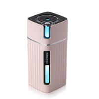 Portable Mini Humidifier Wood Grain 300ML Ultrasonic Car-Air Conditioner-Golonzo