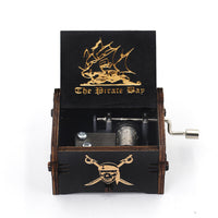 Modern Wooden Music Box Unique Mechanical Toy for Children-Music Boxes-Golonzo