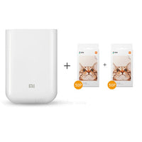 Portable Photo Printer 300dpi for Smartphone Works With Mi Homes App-Printers, Copiers & Fax Machines-Golonzo
