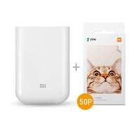 Portable Photo Printer 300dpi for Smartphone Works With Mi Homes App-Printers, Copiers & Fax Machines-Golonzo