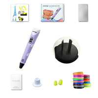 3D Printing Pen Led Screen Filament Creative Toy-3D Pen-Golonzo