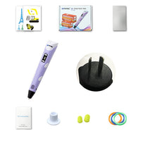 3D Printing Pen Led Screen Filament Creative Toy-3D Pen-Golonzo