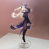Genshin Impact Figure Stand Model Plate Desk Decor-keychain-Golonzo