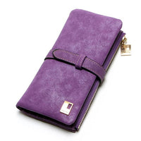 Fashion Women Wallets Drawstring Nubuck Leather-Handbags, Wallets & Cases-Golonzo