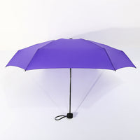 Small Fashion Mini Folding Umbrella Rain-Parasols & Rain Umbrellas-Golonzo