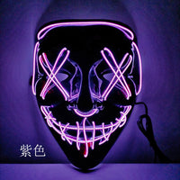 LED Halloween Mask Luminous Glow In The Dark-Masks-Golonzo