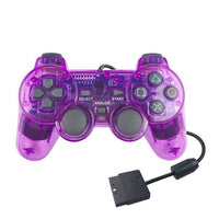 Wired Connection Gamepad for PS2 Double Vibration-Game Controllers-Golonzo