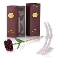 Eternal Love - Rose With Stand for Precious Gift-Artificial Flora-Golonzo