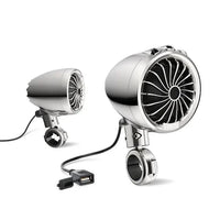 Waterproof Motorcycle Speakers - Q3 Speaker FM function Bluetooth 5.1 IP67 Built-in LED-Audio-Golonzo