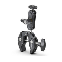 Metal Super Clamp with Double Ball Head for Mount Camera-Camera Gears-Golonzo