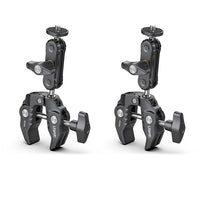 Metal Super Clamp with Double Ball Head for Mount Camera-Camera Gears-Golonzo