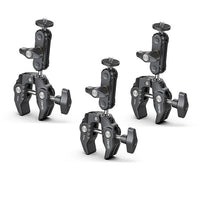 Metal Super Clamp with Double Ball Head for Mount Camera-Camera Gears-Golonzo