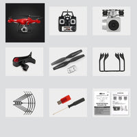 Quadcopter With Camera 1080P WIFI Real Time Video Altitude-Remote Control Helicopters-Golonzo