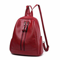 PU Leather Backpacks for Teenage Girls-Backpacks-Golonzo