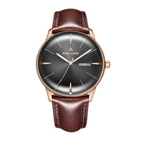 Heritor Luxury Dress Watch Genuine Leather Strap-Watch-Golonzo