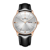 Heritor Luxury Dress Watch Genuine Leather Strap-Watch-Golonzo