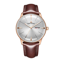 Heritor Luxury Dress Watch Genuine Leather Strap-Watch-Golonzo