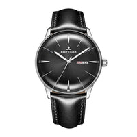 Heritor Luxury Dress Watch Genuine Leather Strap-Watch-Golonzo