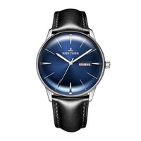 Heritor Luxury Dress Watch Genuine Leather Strap-Watch-Golonzo