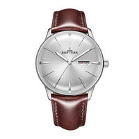 Heritor Luxury Dress Watch Genuine Leather Strap-Watch-Golonzo