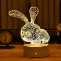 Romantic 3D Lamp-Lamps-Golonzo