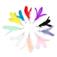 Short Feather Cat Toy - Cat Lovers-Cat Toys-Golonzo