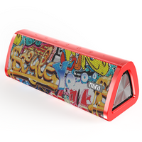 Portable Bluetooth Speaker 360° Stereo Sound Graffiti Design-Speakers-Golonzo