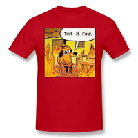This is Fine Shirt But We Are On Fire - Unisex-Golonzo