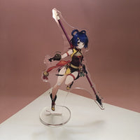 Genshin Impact Figure Stand Model Plate Desk Decor-keychain-Golonzo