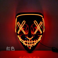 LED Halloween Mask Luminous Glow In The Dark-Masks-Golonzo