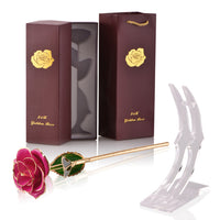 Eternal Love - Rose With Stand for Precious Gift-Artificial Flora-Golonzo