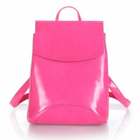 Youth Leather Fashion Women Backpack-Backpacks-Golonzo