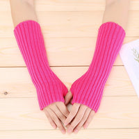 Wrist Sleeves Fingerless Mittens Gloves-Gloves & Mittens-Golonzo