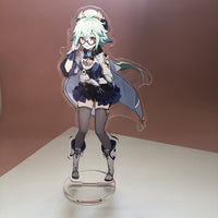 Genshin Impact Figure Stand Model Plate Desk Decor-keychain-Golonzo