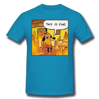 This is Fine Shirt But We Are On Fire - Unisex-Shirts and Tops-Golonzo