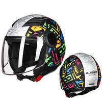 Airflow Motorcycle Helmet 3/4 Open Face-Motorcycle Helmets-Golonzo