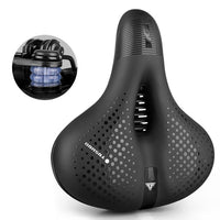 Waterproof Reflective Shock Absorbing Bicycle Seat-Bicycle Part-Golonzo