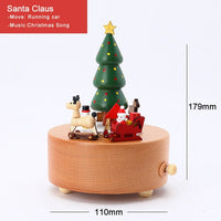 Landmark Musical Wooden Box-Music Boxes-Golonzo
