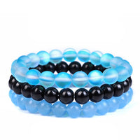 8mm Natural Stone Bracelet 3Pcs/set-Bracelets-Golonzo