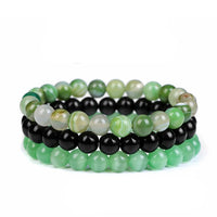8mm Natural Stone Bracelet 3Pcs/set-Bracelets-Golonzo