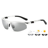 Photochromic Polarized Chameleon Sunglasses - Male Change Color Sunglasses-Sunglasses-Golonzo