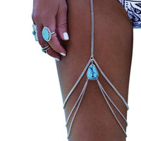 Thigh Chain Woman Sexy Jewelry-Jewelry Sets-Golonzo